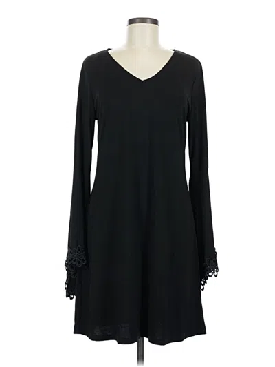 Pre-owned Assorted Brands Casual Dress In Black