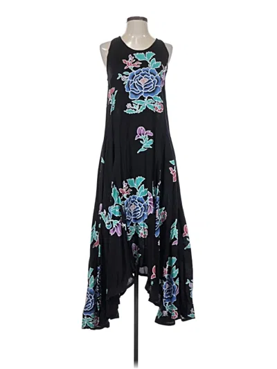 Pre-owned Assorted Brands Casual Dress In Black