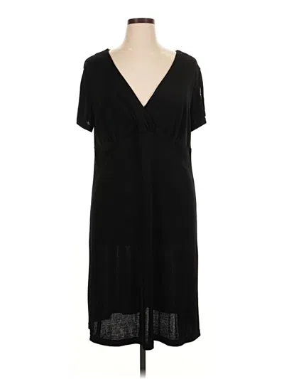 Pre-owned Assorted Brands Casual Dress In Black
