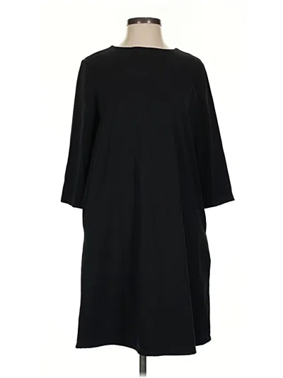 Pre-owned Assorted Brands Casual Dress In Black