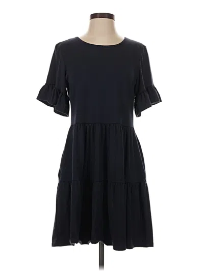 Pre-owned Assorted Brands Casual Dress In Black