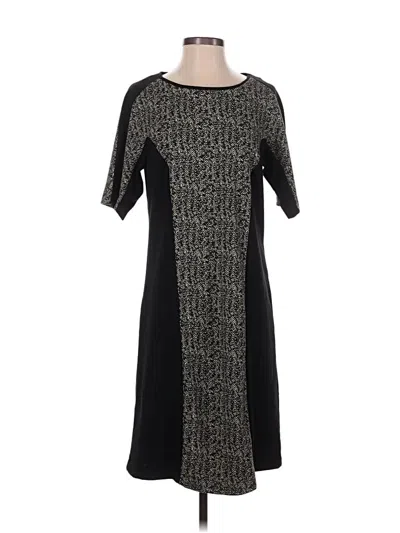 Pre-owned Assorted Brands Casual Dress In Black