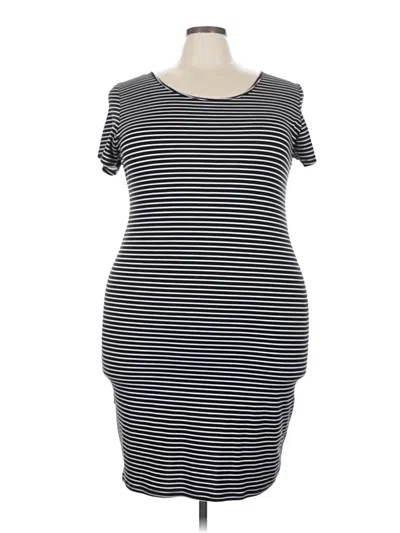 Pre-owned Assorted Brands Casual Dress In Black