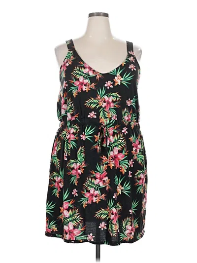 Pre-owned Assorted Brands Casual Dress In Black