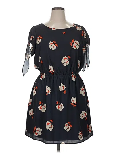 Pre-owned Assorted Brands Casual Dress In Black