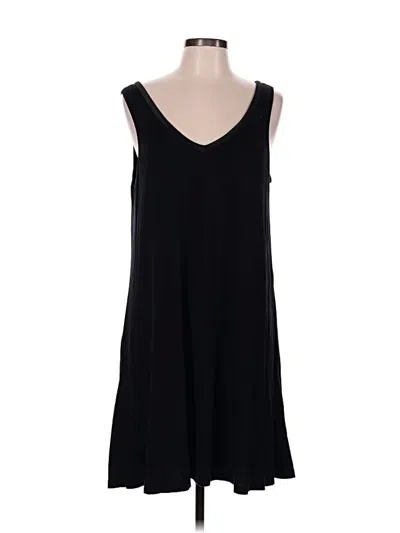 Pre-owned Assorted Brands Casual Dress In Black