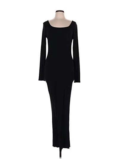 Pre-owned Assorted Brands Casual Dress In Black