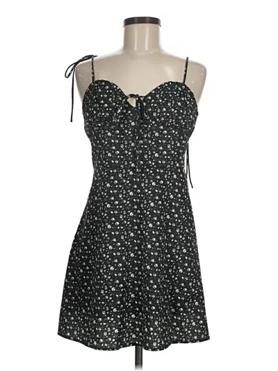 Pre-owned Assorted Brands Casual Dress In Black