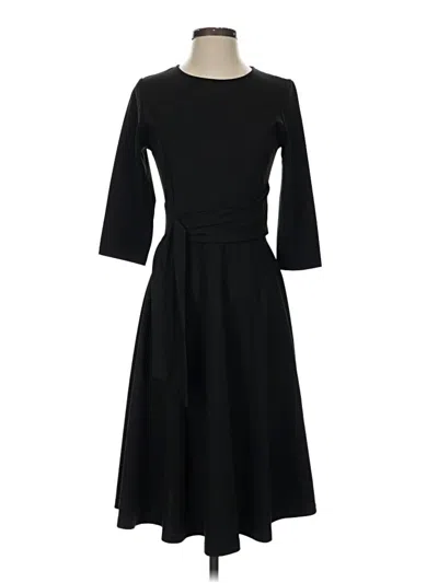Pre-owned Assorted Brands Casual Dress In Black