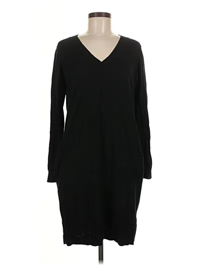 Pre-owned Assorted Brands Casual Dress In Black