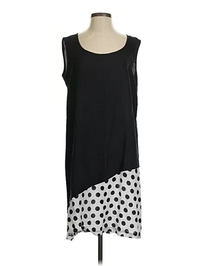 Pre-owned Assorted Brands Casual Dress In Black