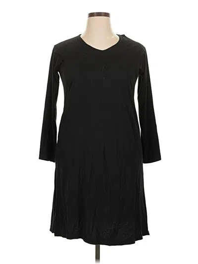 Pre-owned Assorted Brands Casual Dress In Black