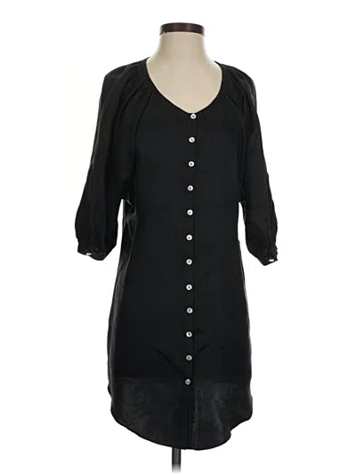 Pre-owned Assorted Brands Casual Dress In Black