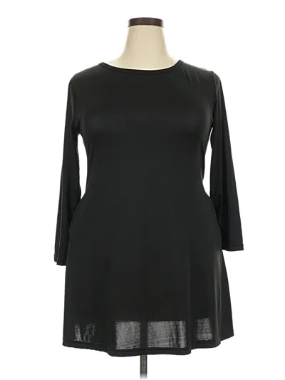 Pre-owned Assorted Brands Casual Dress In Black