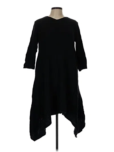 Pre-owned Assorted Brands Casual Dress In Black