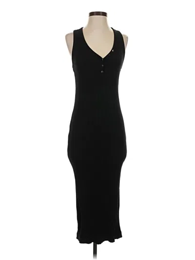 Pre-owned Assorted Brands Casual Dress In Black