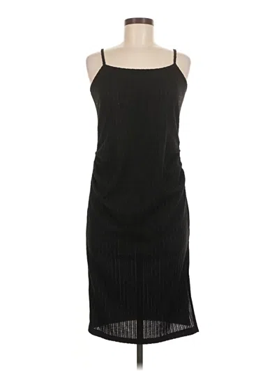 Pre-owned Assorted Brands Casual Dress In Black