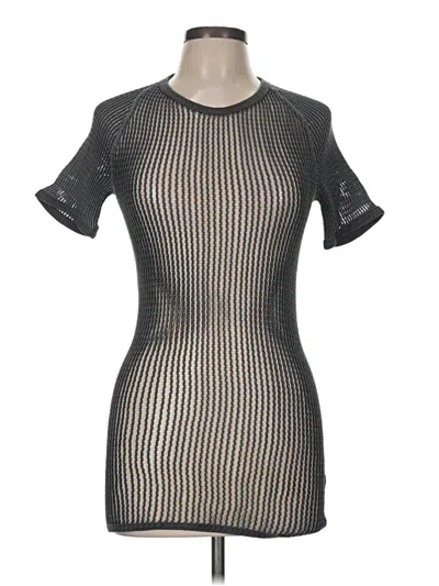 Pre-owned Assorted Brands Casual Dress In Black