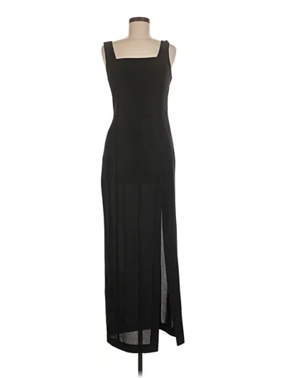Pre-owned Assorted Brands Casual Dress In Black