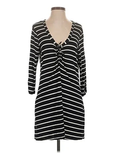Pre-owned Assorted Brands Casual Dress In Black