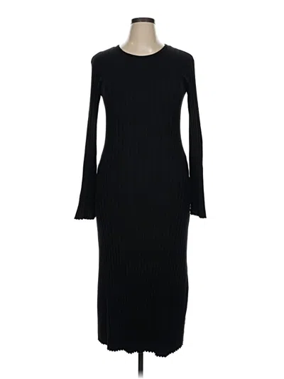 Pre-owned Assorted Brands Casual Dress In Black