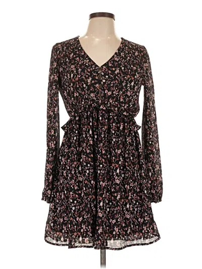 Pre-owned Assorted Brands Casual Dress In Black