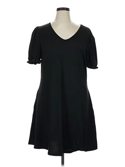 Pre-owned Assorted Brands Casual Dress In Black