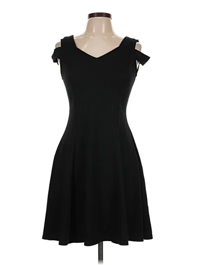 Pre-owned Assorted Brands Casual Dress In Black