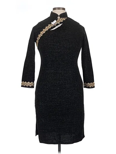 Assorted Brands Casual Dress In Black