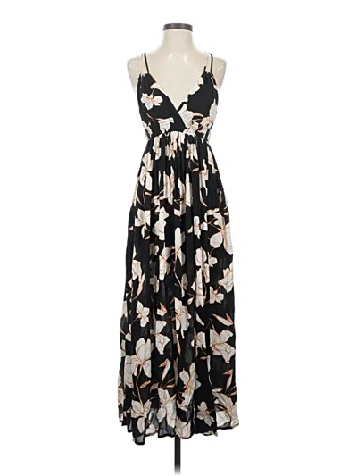 Pre-owned Assorted Brands Casual Dress In Black