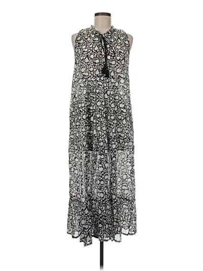 Pre-owned Assorted Brands Casual Dress In Black