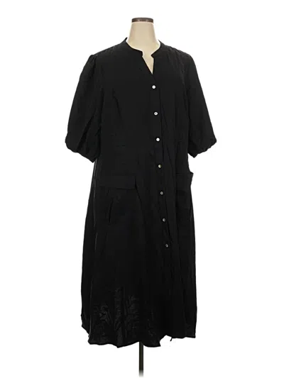 Pre-owned Assorted Brands Casual Dress In Black