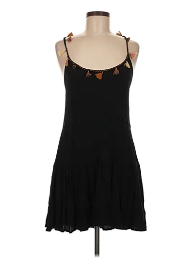Pre-owned Assorted Brands Casual Dress In Black
