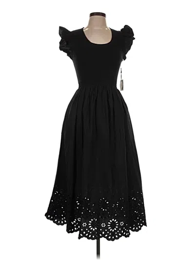 Pre-owned Assorted Brands Casual Dress In Black