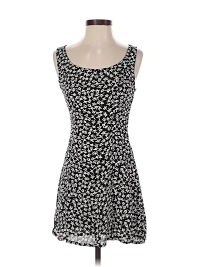 Pre-owned Assorted Brands Casual Dress In Black