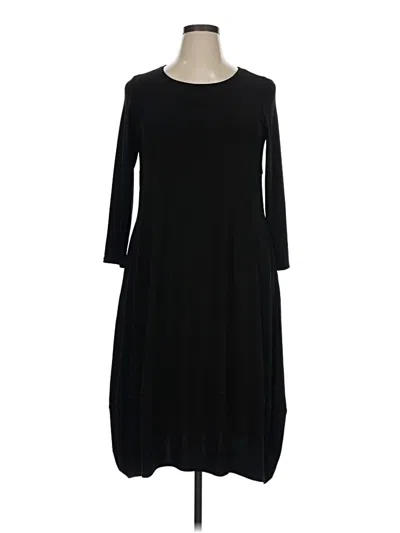 Pre-owned Assorted Brands Casual Dress In Black