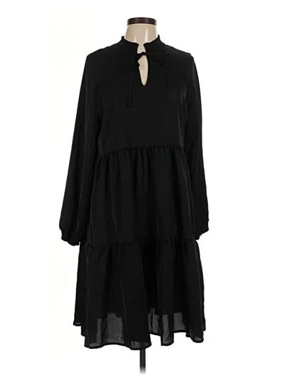 Assorted Brands Casual Dress In Black