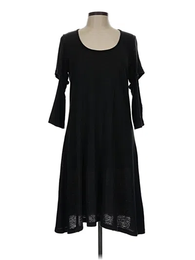 Pre-owned Assorted Brands Casual Dress In Black