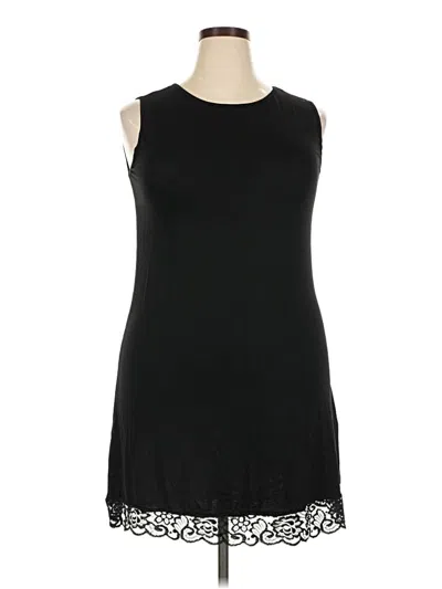 Pre-owned Assorted Brands Casual Dress In Black