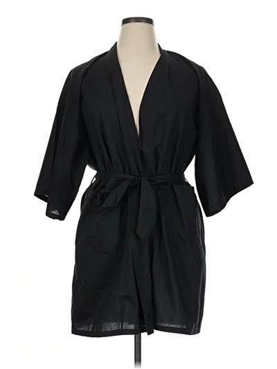Pre-owned Assorted Brands Casual Dress In Black