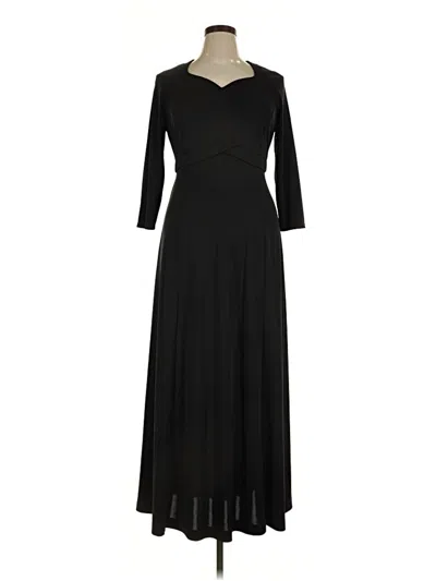 Pre-owned Assorted Brands Casual Dress In Black