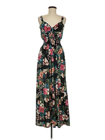 Pre-owned Assorted Brands Casual Dress In Black