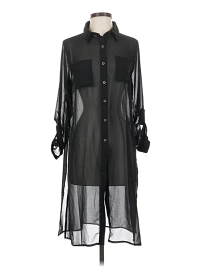 Pre-owned Assorted Brands Casual Dress In Black