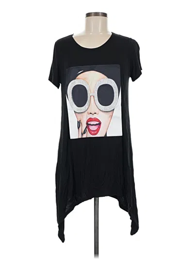 Pre-owned Assorted Brands Casual Dress In Black