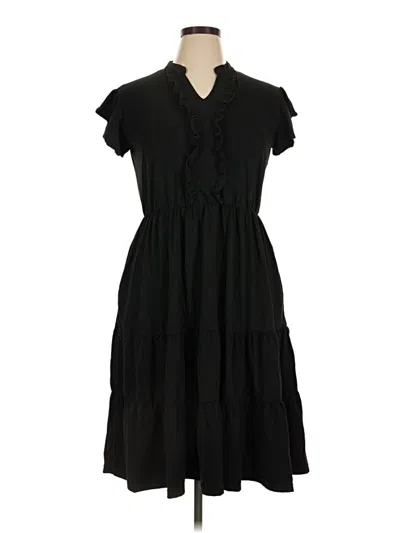 Pre-owned Assorted Brands Casual Dress In Black