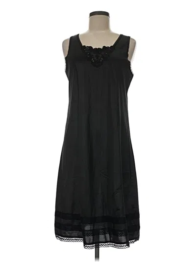 Pre-owned Assorted Brands Casual Dress In Black