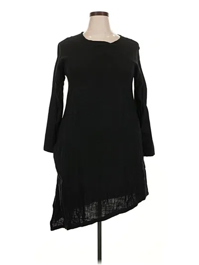 Pre-owned Assorted Brands Casual Dress In Black