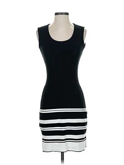 Pre-owned Assorted Brands Casual Dress In Black