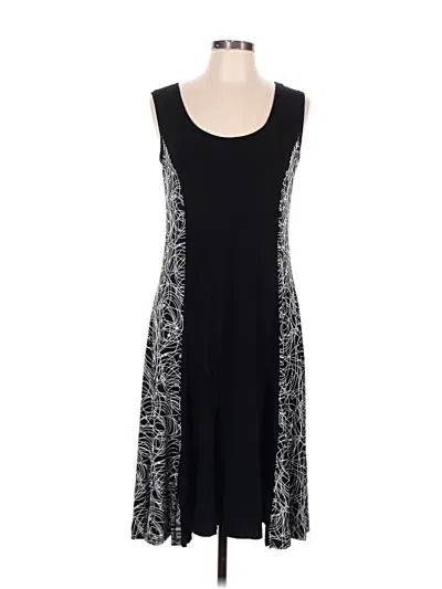 Pre-owned Assorted Brands Casual Dress In Black