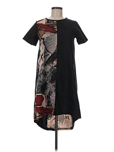 Pre-owned Assorted Brands Casual Dress In Black
